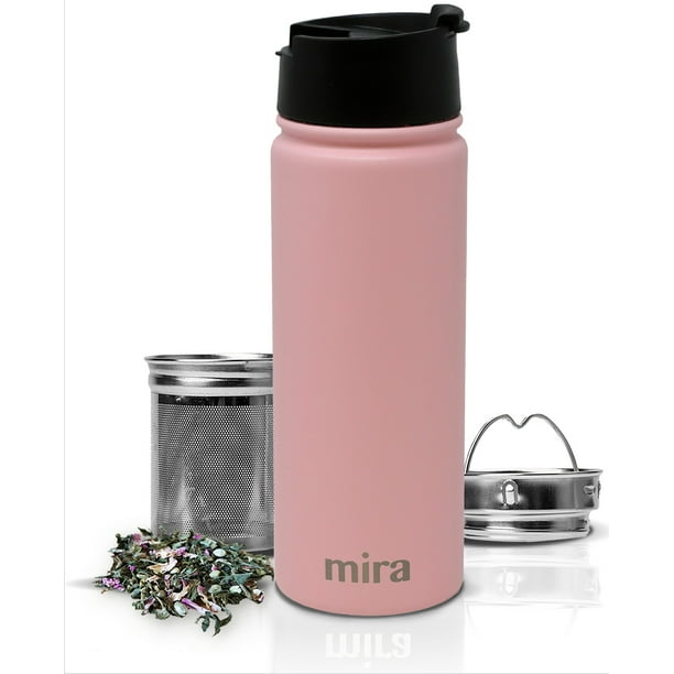 MIRA Stainless Steel Insulated Tea Infuser Bottle for Loose Tea
