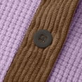 thumbnail image 6 of Gytharion Men's Shirts Lightweight Casual Long Sleeve Waffle Sweatshirt Fall Loose Comfy Button Lapel Pullover Tops for Men, 6 of 7