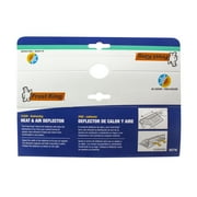 Frost King HD7 Heat and Air Deflector, Unbreakable, Clear Plastic with Magnetic hold for Central Forced Air Systems, Adjustable 10 to 14