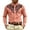 M14-Watermelon Red, variant on HGIEYS Men's Western Cowboy Shirt Embroidered Long Sleeve Casual Button Down Shirt