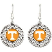 Tennessee Circle Earrings with Hearts