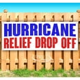 thumbnail image 1 of Hurricane Relief Drop Off 13 oz Vinyl Banner With Metal Grommets, 1 of 4