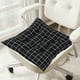 thumbnail image 4 of Cojines de silla con penacho y ataduras - Cojines de poliéster de 15,75x15,75 pulgadas para sillas de comedor y cocina, para uso interior/exterior, resistentes al agua, 4 of 6