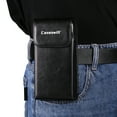 thumbnail image 4 of Caseswill For iPhone  17 Pro Max,16 Plus,16 Pro Max,15 Plus,15 Pro Max, 14 Plus,14 Pro Max,13 Pro Max,12 Pro Max,11 Pro Max Case Premium Leather Phone Pouch with Belt Clip Holster, 4 of 7