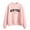 Pink, variant on Sweatshirts for Women ZHUGeLI Pullover Women's Christmas Printing Solid Loose Long Sleeve Round Neck Sweatshirt Casual Pullover Shirts Pullover Sweatshirt Women Sweatshirt Top