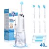 Dr.Shark Electric Nasal Rinse Nose Cleaner, 300ml IPX7 Waterproof Nasal Irrigation System, 5 Pressure Nasal Irrigation Modes, 6 Nozzles & 40 Salt Packets, 1PC
