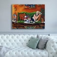 thumbnail image 4 of Epic Graffiti 'Consider The Flowers Good' by Catherine A Nolin, Canvas Wall Art, 54"x40", 4 of 8