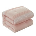 thumbnail image 6 of Chic Home Brye 9-Piece Embroidered Comforter Set, King, Blush, 6 of 6