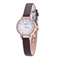 thumbnail image 3 of Minimalist Fashion Woman Fine Womens Watch Leather Strap Watch Travel Souvenir Womens Watch with Leather Band Birthday Gifts, 3 of 3