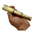 thumbnail image 4 of Nautical Brass Spyglass Telescope with Wooden Box, Brass Pirate Brass Telescope, Spyglass Collapsible Monocular Decorative Telescope with Glass Optics for Gift (Polish Finish), 4 of 8