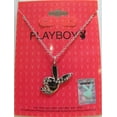 thumbnail image 3 of Playboy Necklace Swarovski Crystal Bunny Pendant Silver Platinum Plated, 3 of 3