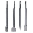 thumbnail image 3 of Cincel De Taladro, Taladros De Resistencia A Los Golpes Cinceles Falt Point Gouge 40Cr 4 Piezas Para SDS PLUS, 3 of 7