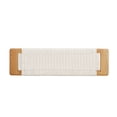 thumbnail image 2 of Set of 1 Wood Dining Bench Bed Bench, Wood Bench Solid Wooden Bench Indoor Dining Room Table Home Bedroom Bed End Restaurant Modern Hallway Furniture (White), 2 of 6