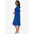thumbnail image 2 of Jessica London Women's Plus Size Stretch Lace Shift Dress, 2 of 6