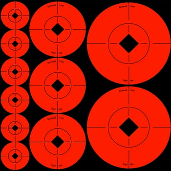 V.I.P. Birchwood Casey Shooting and Archery Target Spots, 12 Sheet Pack