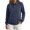 Navy, variant on WUSUOWEI Womens V Neck Long Sleeve Sweatshirt Bottom Tops Lightweight Dressy Casual Business Basic Pullover Top with Pockets 2026 Fall Winter Outfits XXL