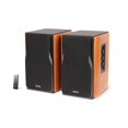 thumbnail image 1 of Edifier R1380T Powered Bookshelf Speakers, 2.0 Stereo Active Near Field Monitors, Studio Monitor Speaker, 42 Watts RMS - Wood (Pair), 1 of 6