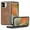 Brown, variant on Allytechgroup Case for Google Pixel 9 Pro Fold, PU Leather Shell Compatible with Magsafe Slim Lightweight Shockproof Magentic Protective Back Cover for Google Pixel 9 Pro Fold, Purple