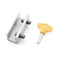 thumbnail image 1 of Youkk Sliding Window Lock Security Baby Protection Aluminum Alloy Locking Latch Office Hardware Door Stopper Indoor Child-proof Double Buckles 1Set, 1 of 6