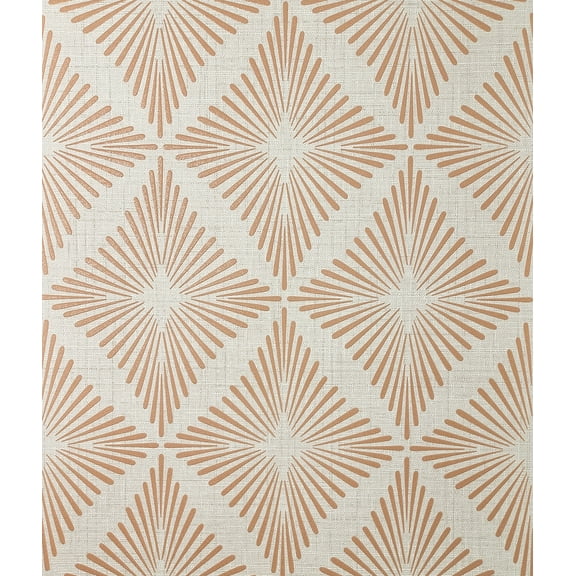 Fine Decor Denver Rust Starburst Wallpaper