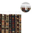 thumbnail image 5 of Yayeee Shower Curtain with Hooks 72"x72" Waterproof Fabric Bathroom Hanging Decor, Beige Geometric, 5 of 5