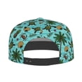 thumbnail image 4 of Balery Baseball Cap Flat Bill Hats for Men Adjustable Size for Running Workouts and Outdoor Activities All Seasons Dad Hat(Pineapple Sea Turtle ), 4 of 9