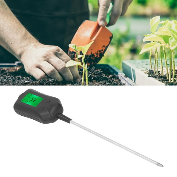 Soil PH Test Pen, Temperature Moisture Testing Soil Detector 4 In 1 For Plant Growing