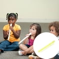 thumbnail image 2 of EeaseCA 1 Set Kid Soprano Recorder 8 Hole ABS Clarinet Instrument Toy with Cleaning Rod, 2 of 7