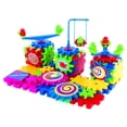 thumbnail image 4 of Krazy Gears Gear Building Toy Set - Bloques de aprendizaje entrelazados - Engranajes giratorios motorizados - Edición de juegos de 81 piezas, 4 of 5