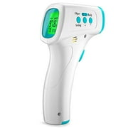 Forehead Thermometer for Adults, Non Contact Infrared Thermometer for Fever, Touchless Digital Thermometer for Baby with Backlight LCD Display, Infrared Sensors, Instant Readings