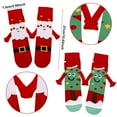 thumbnail image 2 of Bocaoying 2 Pairs Christmas Socks and 2pcs Christmas Gift Bags, Magnetic Hand Holding Socks, Funny Magnetic Suction 3D Doll Design for Christmas and New Year, 2 of 8