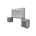 thumbnail image 2 of Recamara KS 4 Piezas Emilia Gris - Kessa Muebles, 2 of 5