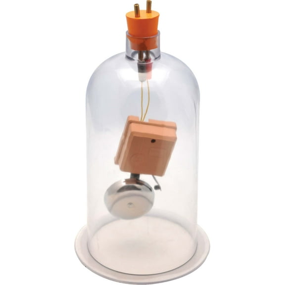 Eisco Labs Bell in Vacuum Jar - Acrylic, 4-6V DC