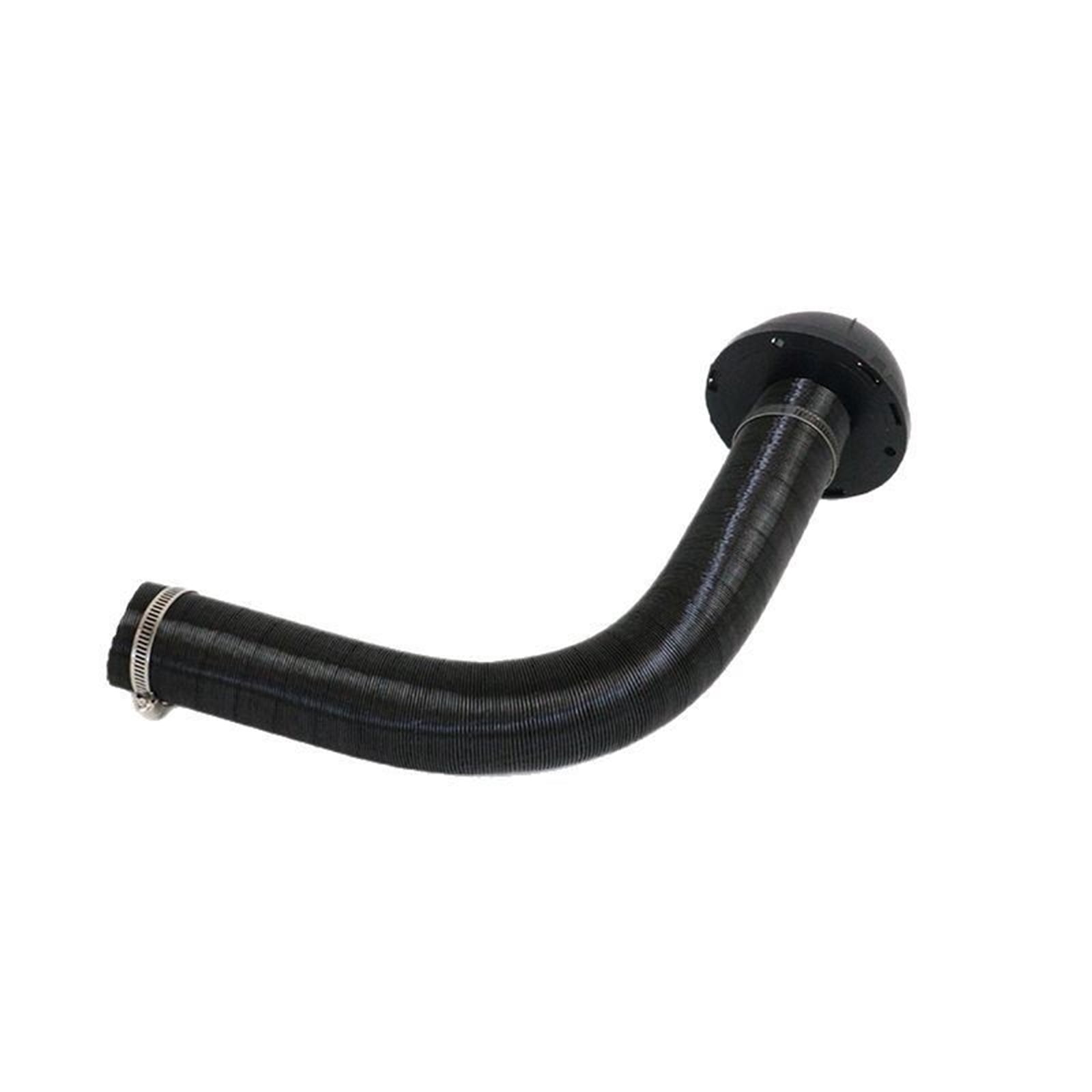 4 Pack 42mm Heater Duct Pipe Kit for Air Diesel Heater with 4 Vent Outlets and 8 Clamps Extendable Tube 38cm to 80cm for Car Truck RV