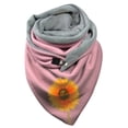 thumbnail image 1 of Écharpes Boho Vintage Imprimé Femmes Enveloppes Hiver Chaud Écharpes Courtes, 1 of 4