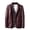 a-Wine439135, variant on VNKIDY Men's Coat Autumn Winter Solid Color Leather Jacket With Lapel Long Sleeve Button Front Classic Style Versatile Coat For Casual Daily Streetwear Activities Relaxed Fit Outerwear