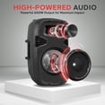 thumbnail image 2 of Altavoz para sistema PA Pyle PPHP837UB, 600 W, Bluetooth con micrófono, 2 of 7