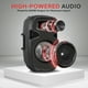 thumbnail image 2 of Altavoz para sistema PA Pyle PPHP837UB, 600 W, Bluetooth con micrófono, 2 of 7