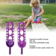 thumbnail image 4 of Juego De Pelota Con Cuchara Deportiva, Divertido Juego De Lanzamiento Y Captura De Pelota Al Aire Libre Para Niños, Para Césped, Playa, Camping, Incluye 2 Cucharas Y 1 Pelota, 4 of 7