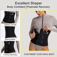 thumbnail image 2 of TUOY Corset Waist Trainer for Women Tummy Control Body Shaper Workout Shapewear for Men, 2 of 9