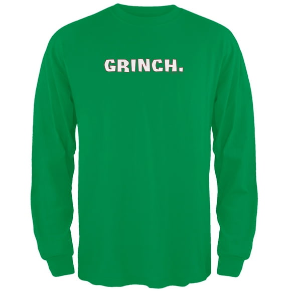 T-Shirt Grinch Vert Adulte à Manches Longues