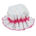 thumbnail image 5 of Doll Clothing for 18" Doll Jumpsuit, White Lace Lace Sunhat Dressup of Your Lovely Dolls, 5 of 5