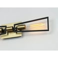 thumbnail image 4 of 2 Light Wall Sconce Maxim Lighting 11652Bksbr, 4 of 6