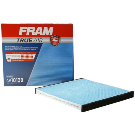 FRAM CV10139 TrueAir Premium Cabin Air Filter with N95 Grade Filter Media for Select Toyota Vehicles