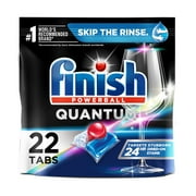 Finish - Quantum - 22ct - Dishwasher Detergent - Powerball - Advanced Clean & Shine - Dishwashing Tablets - Dish Tabs