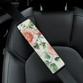 thumbnail image 5 of WYYP Roses Leaves Watercolor Car Seat Belt Pad Cover Funny Ideal for Car Interior Accessories 2Pcs, 5 of 6
