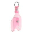 thumbnail image 1 of Estuche de almacenamiento para pelotas de golf, organizador portátil para colgar en la cintura, cierre a presión. Rosa, 1 of 7