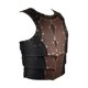 thumbnail image 5 of Accesorios de armadura medieval para el pecho: chaleco ajustable para Halloween, ideal para hombres y mujeres piratas. marrón, 5 of 9