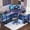 Gray Oak, variant on Casacomoda Computer Desk L Shaped, 51 Inch Reversible L Shaped Desk, Gaming Desk, Home Office Desk, Carbon Fiber White