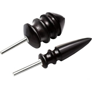Leather Burnisher Tool, Leather Slicker Tool, DIY Leather Tools Head  Leather Burnishing Polishing Accessory PU Leather Burnishing Tool Tips,  Flat 